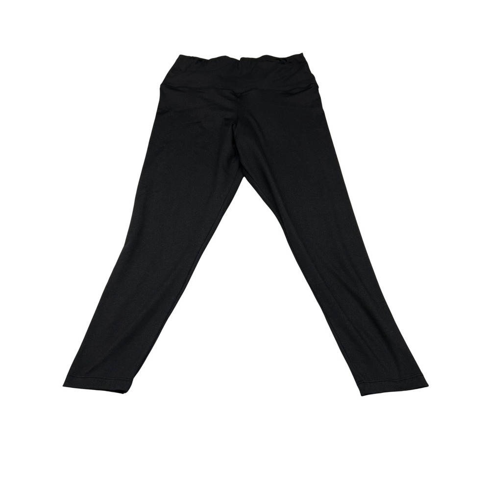 Felina Women Leggings XL Black High Waisted Yoga Active Pants